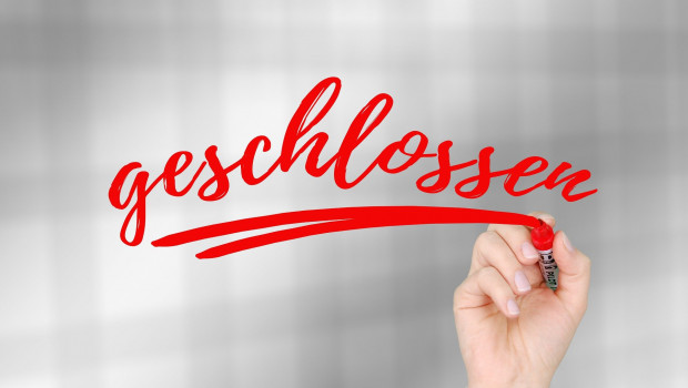 "Geschlossen" - "closed": German DIY stores and garden centres stay closed until mid-February. Photo: Gerd Altmann/Pixabay. "Geschlossen" - "closed": German DIY stores and garden centres stay closed until mid-February. Photo: Gerd Altmann/Pixabay.