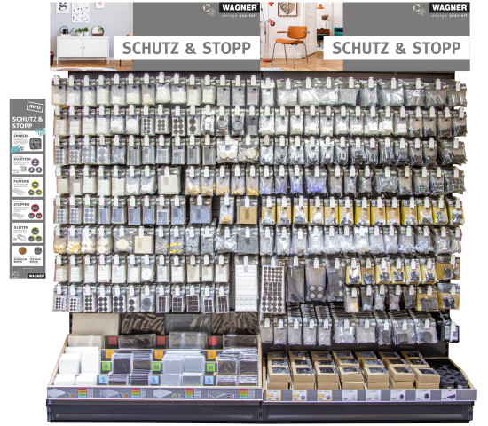 The new two-component concept of the optimised "protect & stop" packaging offers a better view of the product and is easy to recycle. The new two-component concept of the optimised "protect & stop" packaging offers a better view of the product and is easy to recycle.