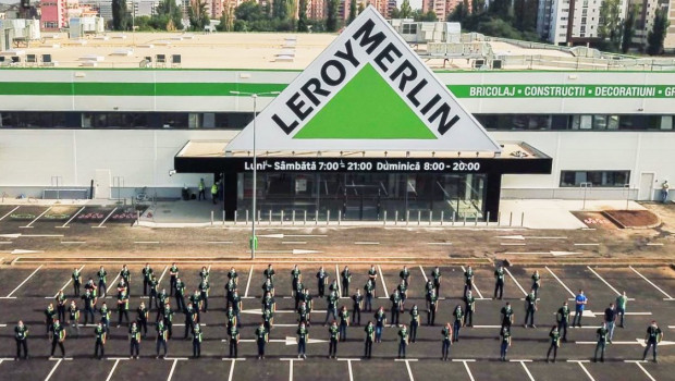 There is a team of 115 employees at Leroy Merlin's new store in Bucharest. There is a team of 115 employees at Leroy Merlin's new store in Bucharest.