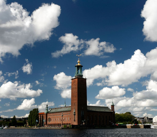 The Stockholm City Hall. The Stockholm City Hall.